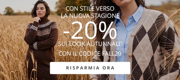 -20% su stili autunnali