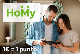 Scopri il programma fedelt&agrave; Homy per privati