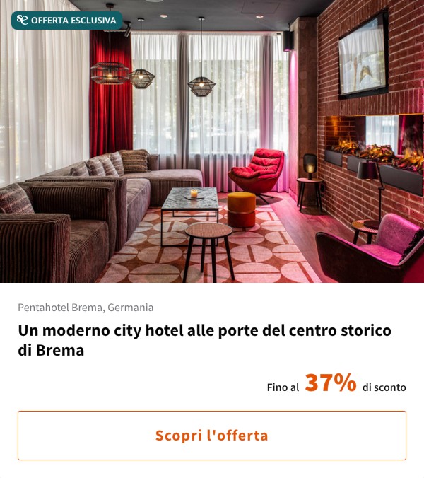 Un moderno city hotel alle porte del centro storico di Brema