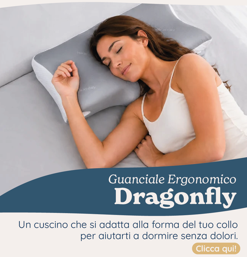 Guanciale Ergonomico in Memory Foam - Dragonfly