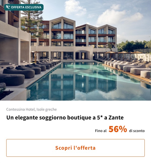 Un elegante soggiorno boutique a 5* a Zante