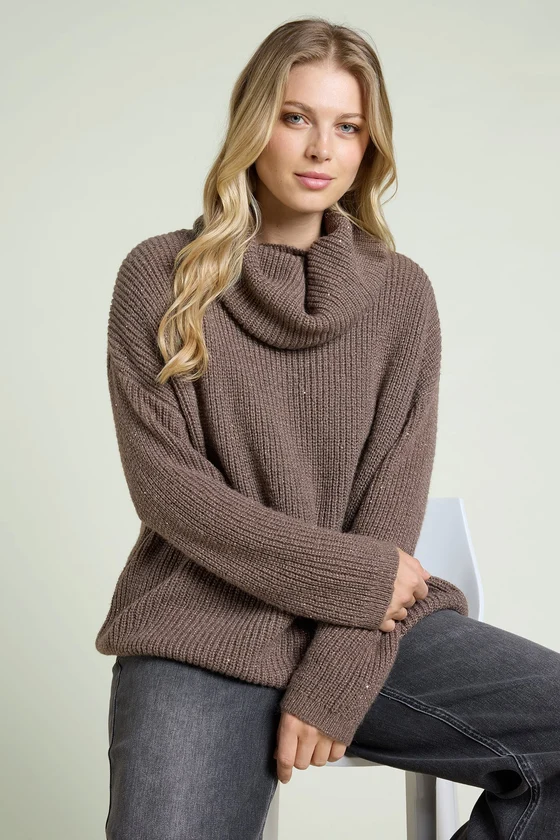 MAGLIA SOFFICE CON ACCENTO LUREX