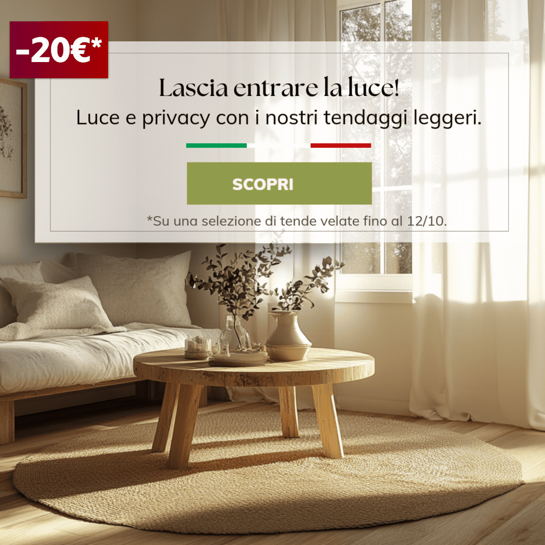 Tende velate su misura