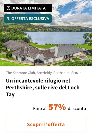 Un incantevole rifugio nel Perthshire, sulle rive del Loch Tay