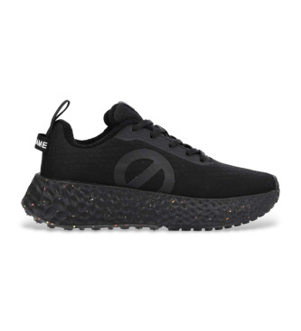 Sneaker Carter Fly in pelle nera