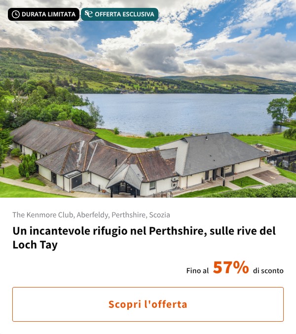 Un incantevole rifugio nel Perthshire, sulle rive del Loch Tay