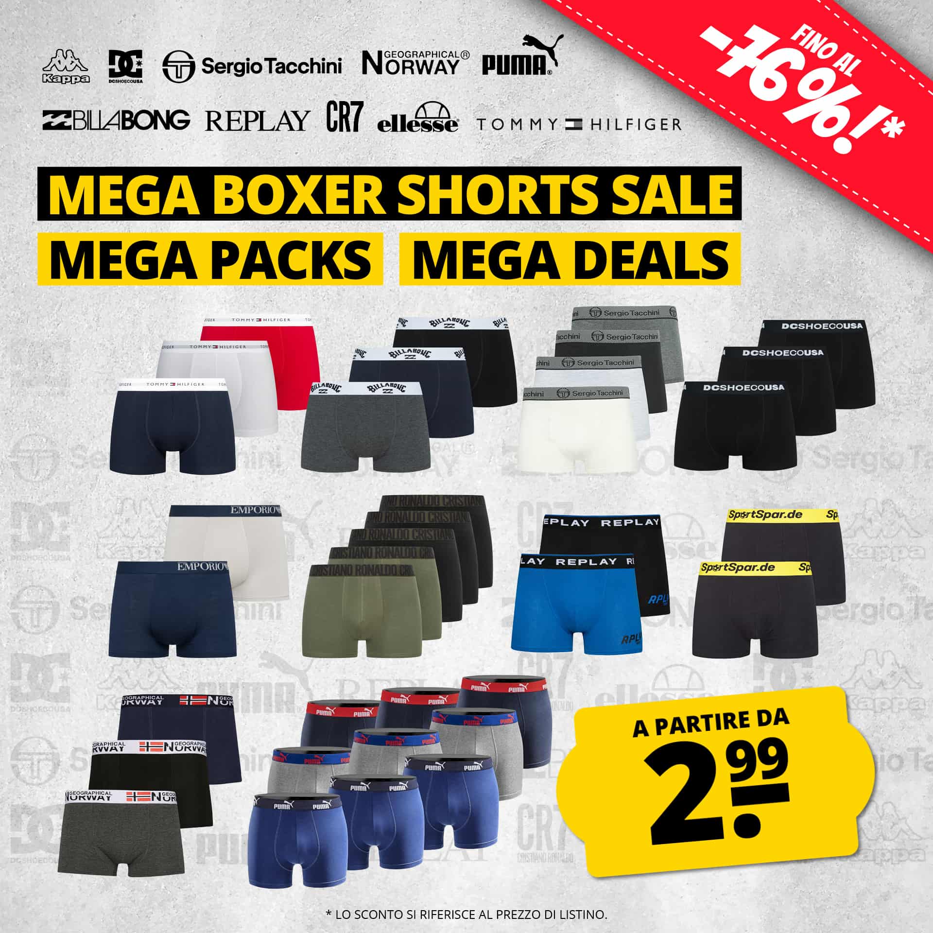 Mega Boxershorts Sale