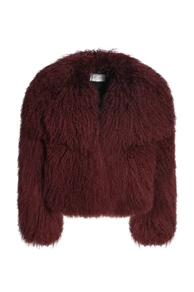 Cappotto Loyenne Borgogna in Mongolia