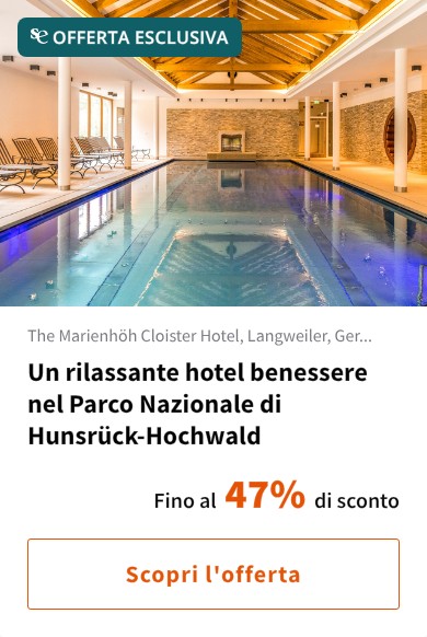 Un rilassante hotel benessere nel Parco Nazionale di Hunsrück-Hochwald