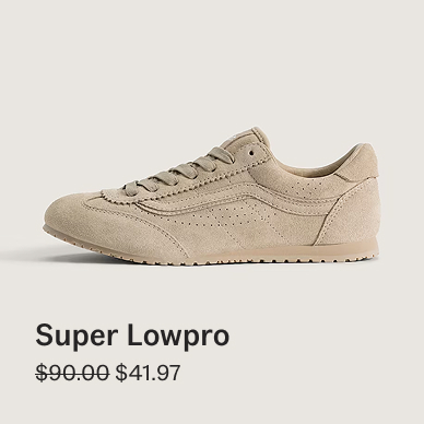 Incense Beige Super Lowpro Shoe