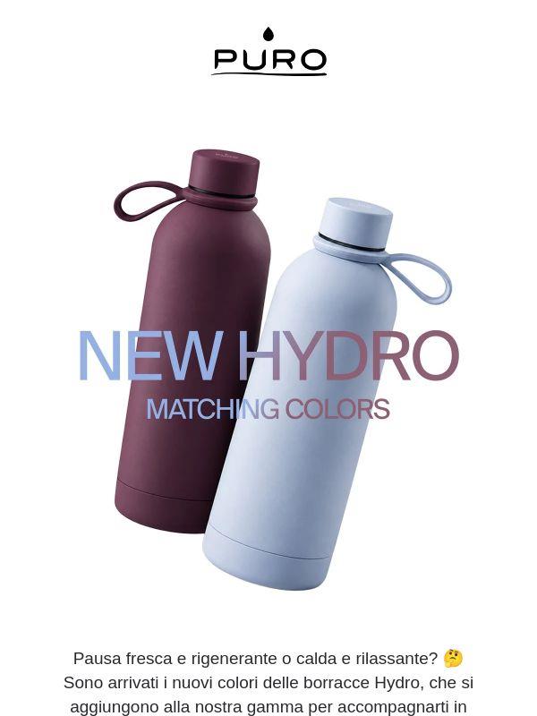 Nuove, coloratissime, borracce Hydro🌈