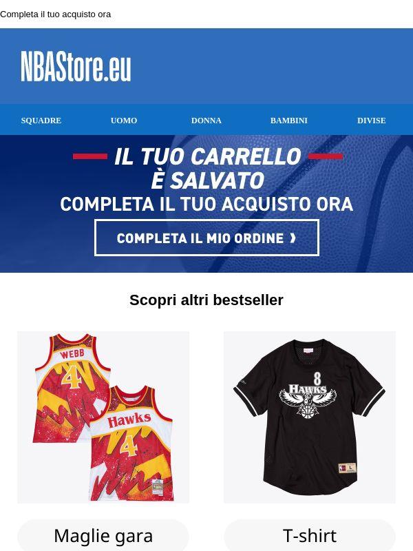 Ottime notizie, il tuo carrello è ancora salvato