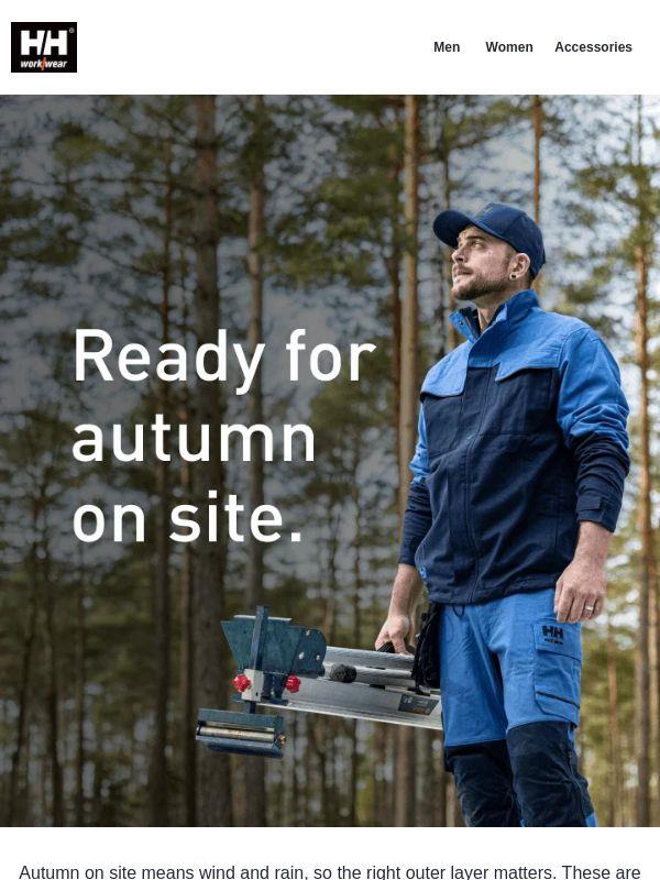 Gear up for autumn with our favourite work jackets
