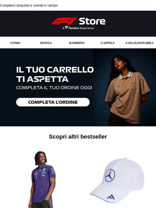Ottime notizie: il tuo carrello è ancora qui!