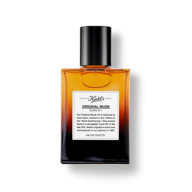 Original Musk Eau de Toilette chiuso su sfondo bianco