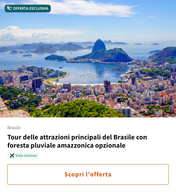 Tour delle attrazioni principali del Brasile con foresta pluviale amazzonica opzionale