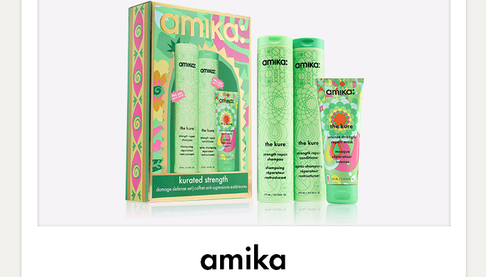 amika Kurated Strength Hair Gift Set