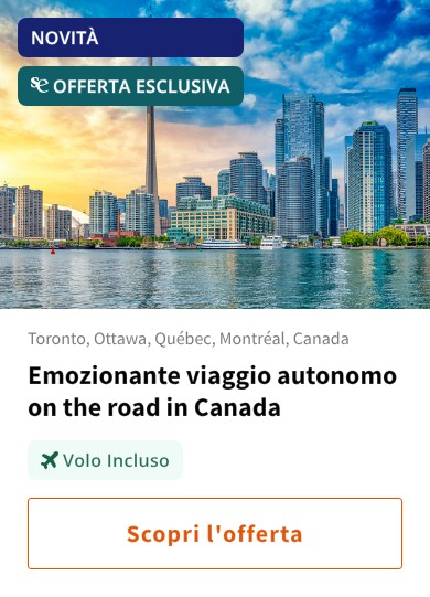 Emozionante viaggio autonomo on the road in Canada