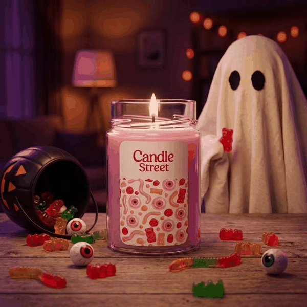 Le cinque candele Dolcetto o Scherzetto, una dopo l’altra.