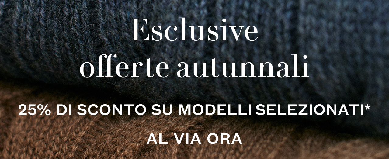 Esclusive offerte autunnali