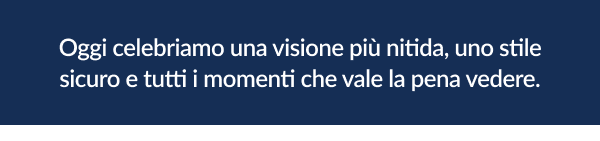 Celebra la Giornata Mondiale della Vista