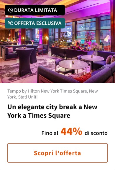 Un elegante city break a New York a Times Square