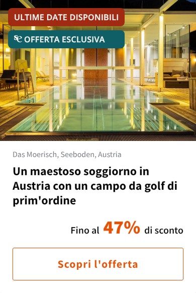 Un maestoso soggiorno in Austria con un campo da golf di prim'ordine