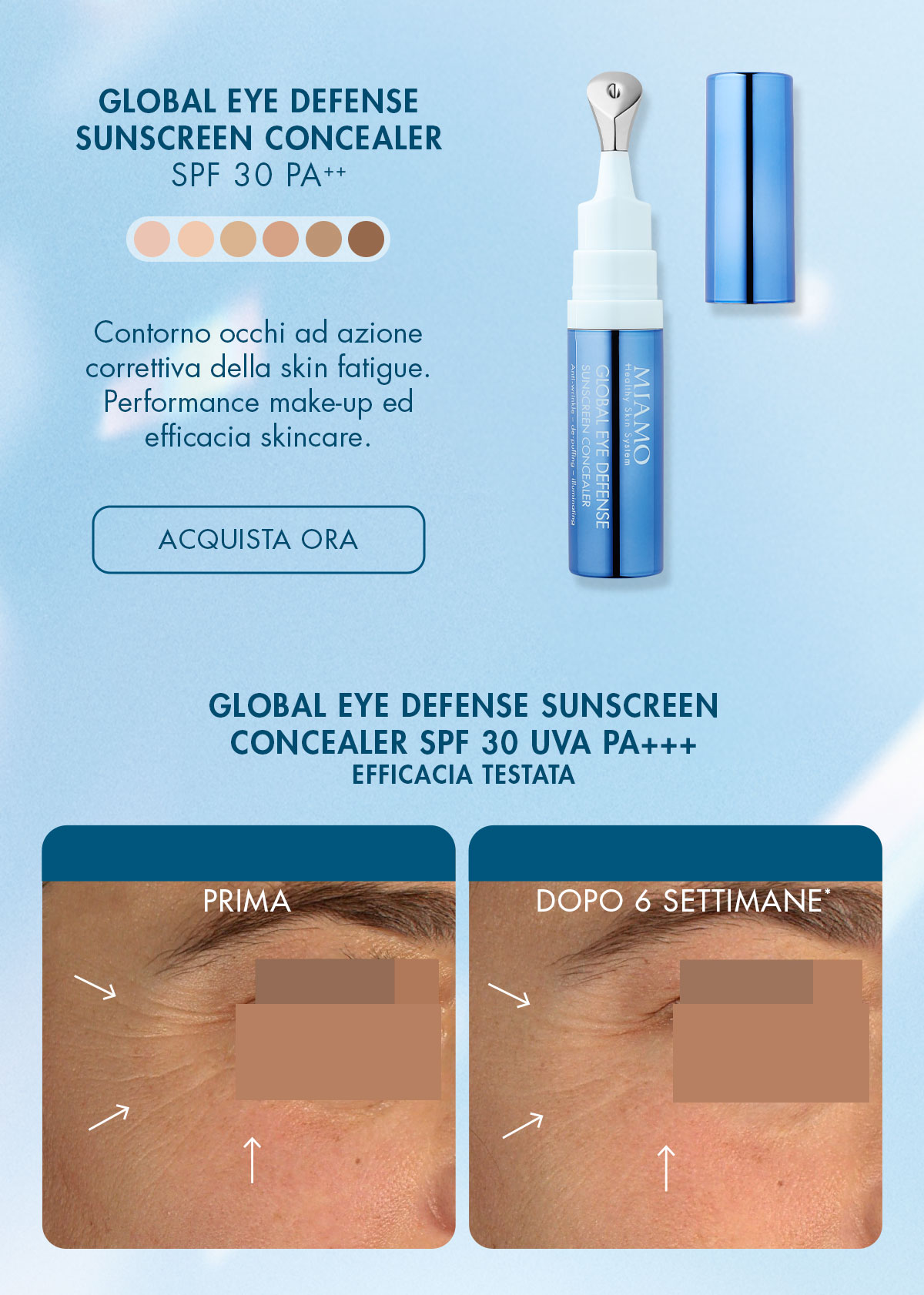 global eye defense sunscreen concealer SPF PA++