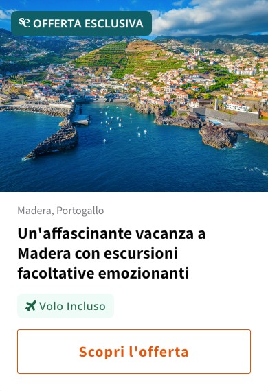 Un'affascinante vacanza a Madera con escursioni facoltative emozionanti