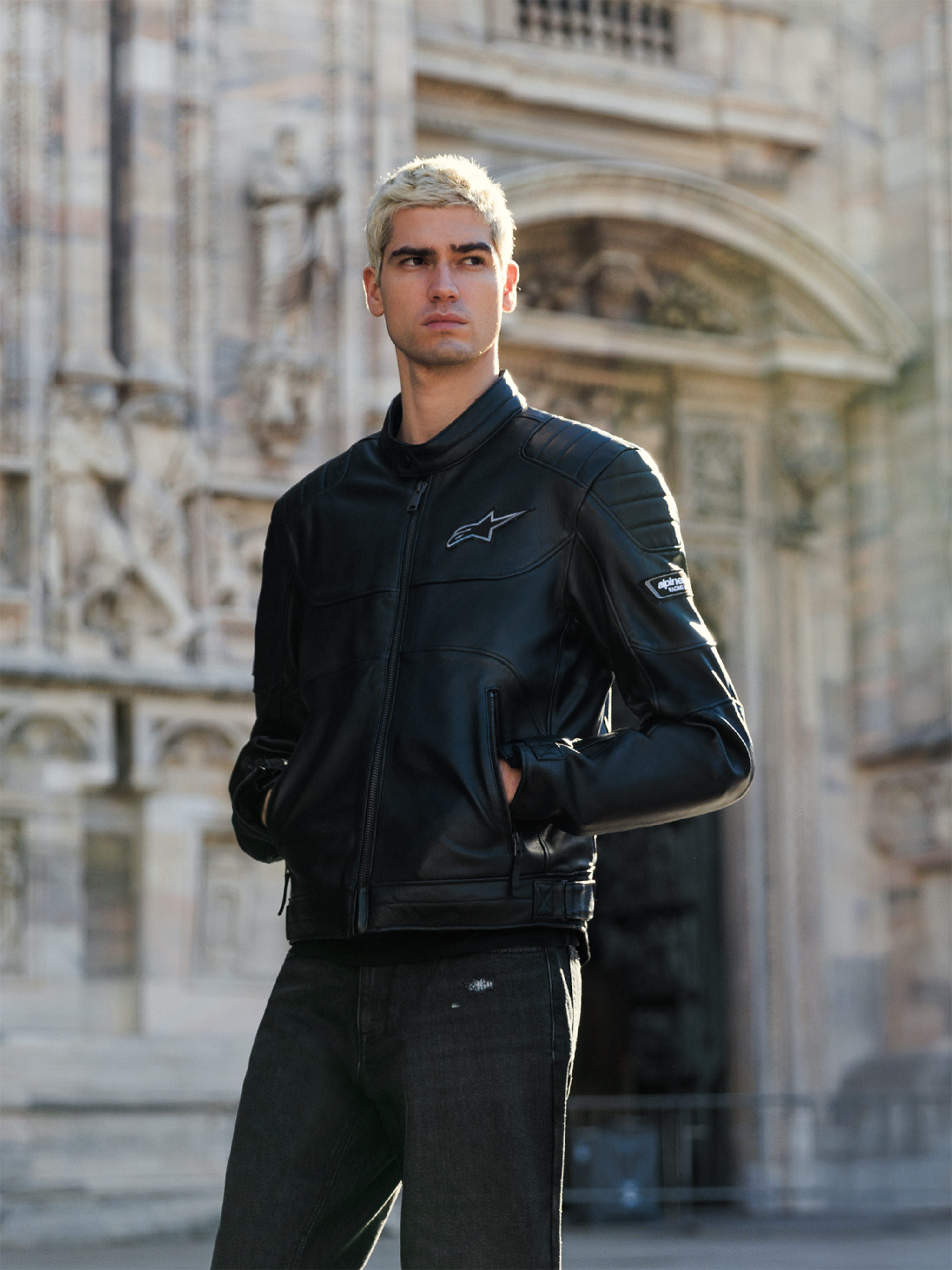 Alpinestars Giacca in pelle Revern
