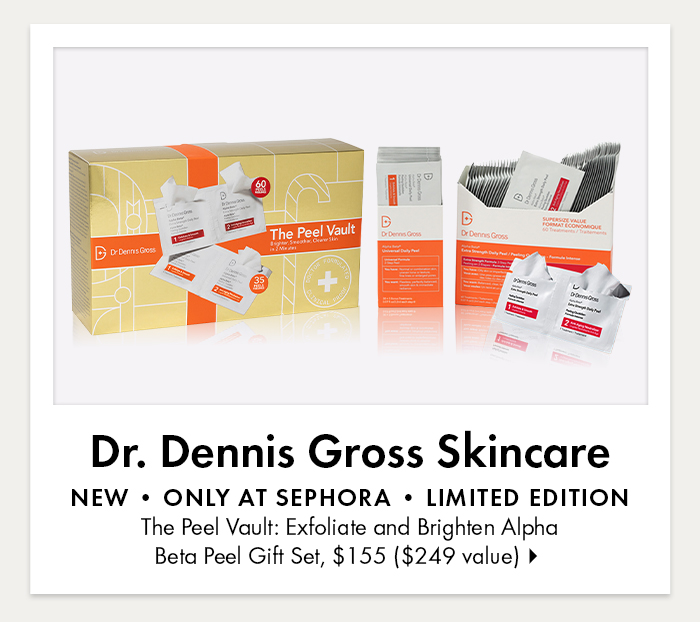 Dr. Dennis Gross Skincare The Peel Vault: Exfoliate and Brighten Alpha Beta® Peel Gift Set