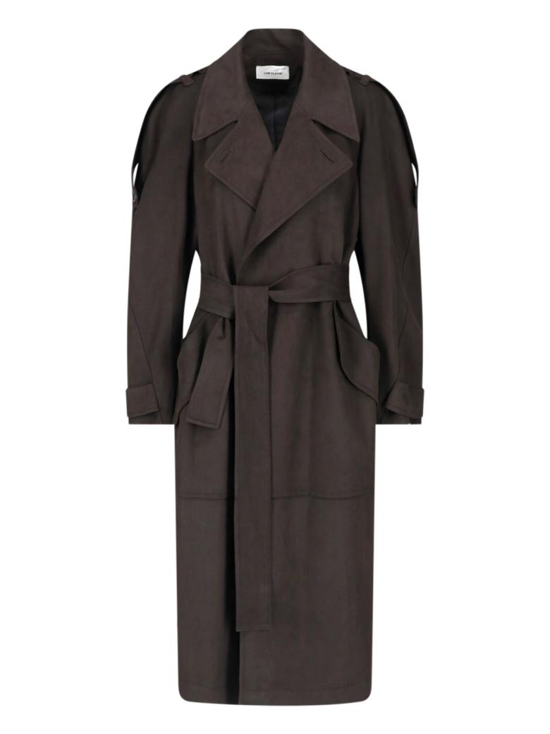 Low Classic - Trench in suede faux
