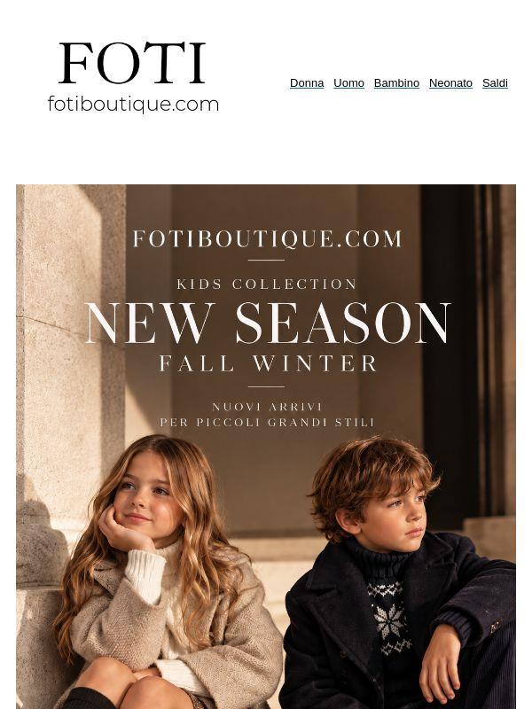 Nuovi Arrivi Per Piccoli Grandi Stili.