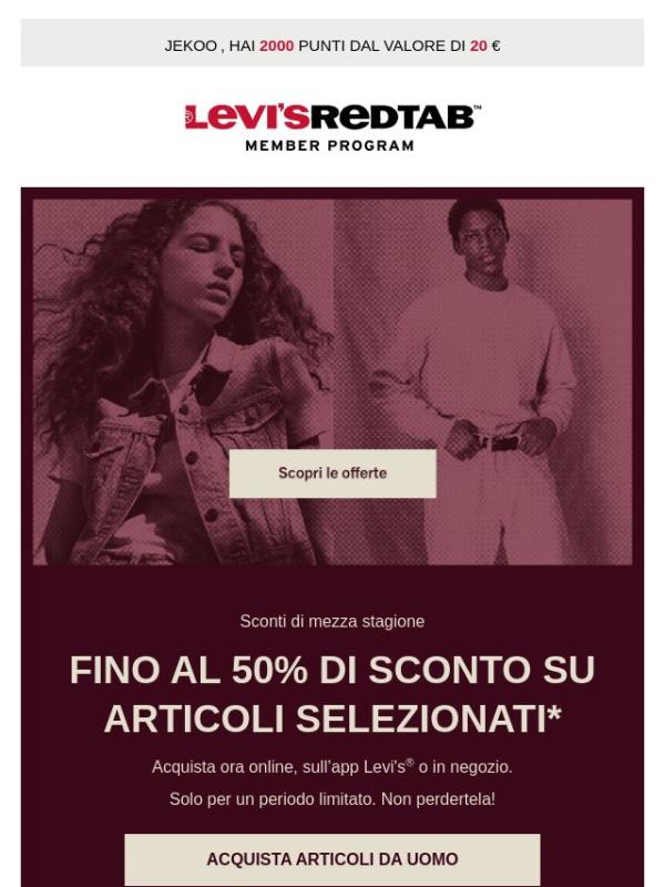 Fino al 50% di sconto su articoli selezionati