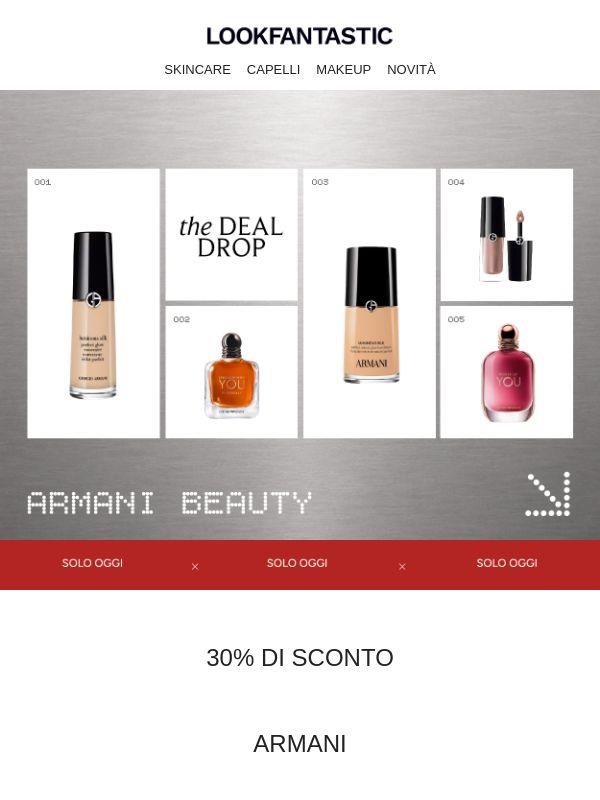 Armani | 30% di sconto