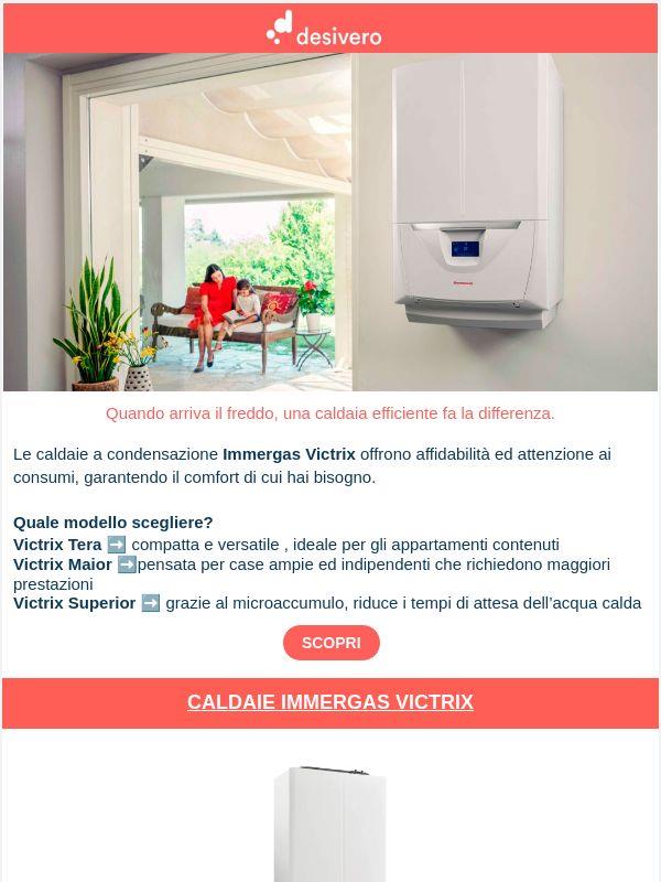 Immergas Victrix: scopri le caldaie a condensazione