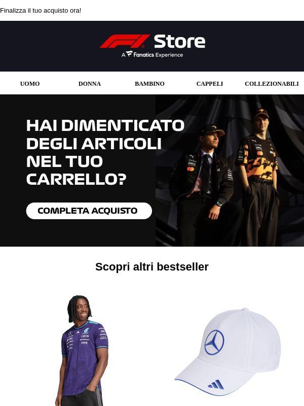 Il tuo carrello ti aspetta!