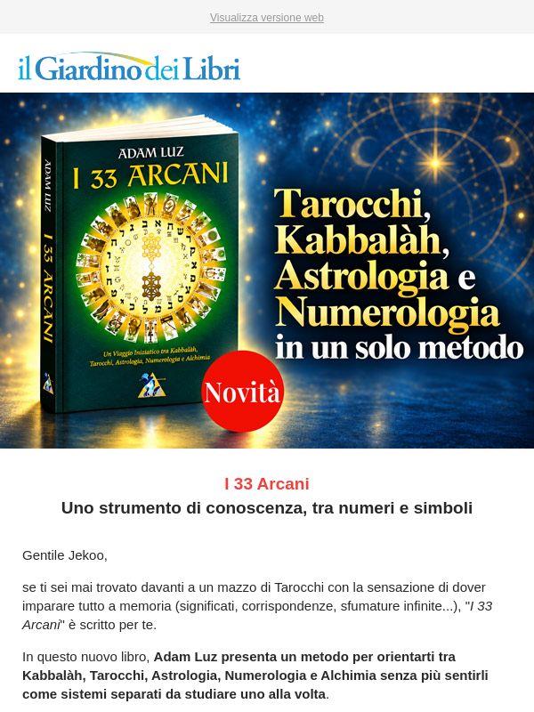 🔮 I 33 Arcani: il codice che unisce Tarocchi, Kabbalàh e Numerologia