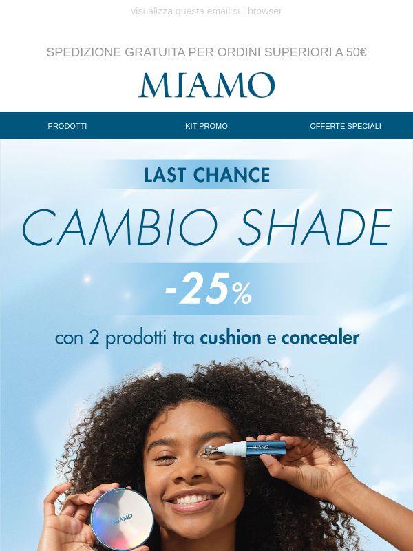 Il -25% su Cushion e Concealer sta per finire!