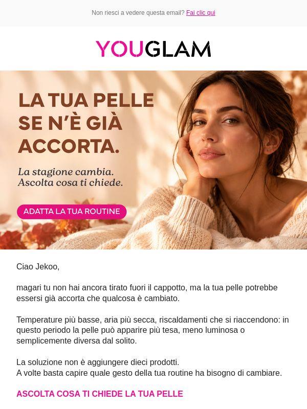 La tua pelle se n’è già accorta? 🍂