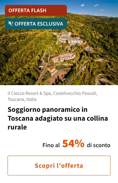 Soggiorno panoramico in Toscana adagiato su una collina rurale