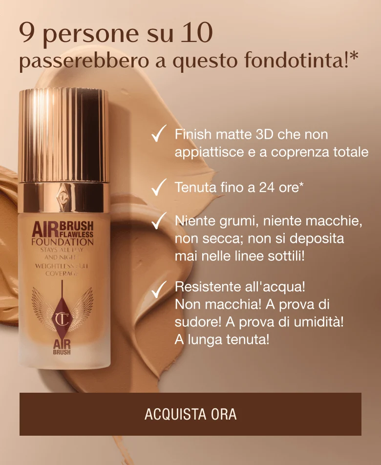 9 persone su 10 passerebbero a questo fondotinta!