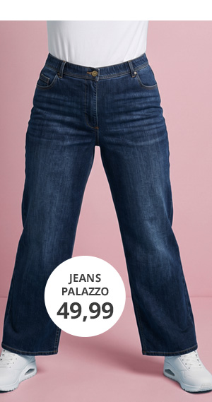 Jeans Marlene con gamba ampia per un chic informale