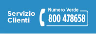 Servizio Clienti Numero Verde 800 478658