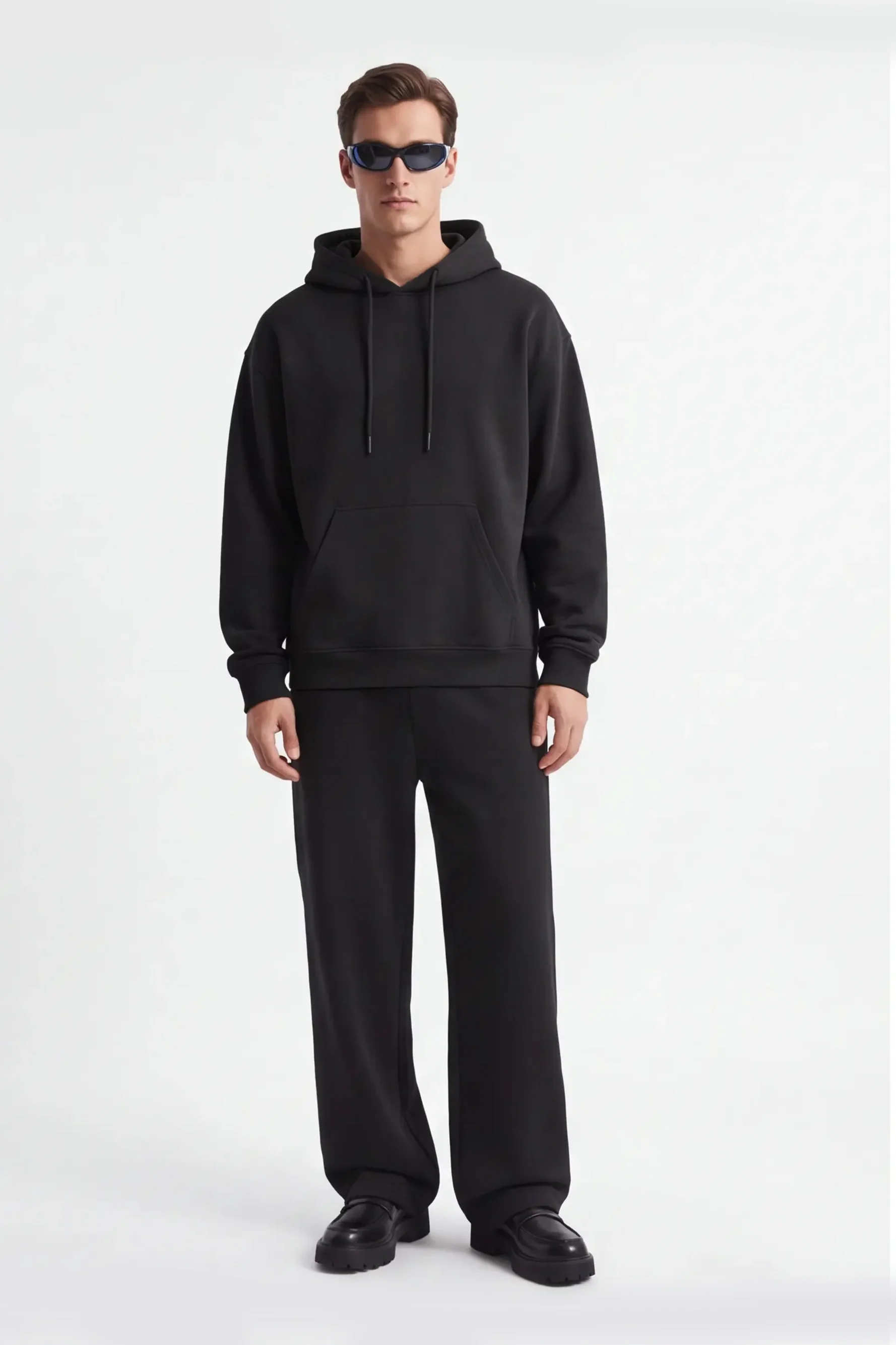 Image of PANTALONE JOGGER IN FELPA OVER FIT