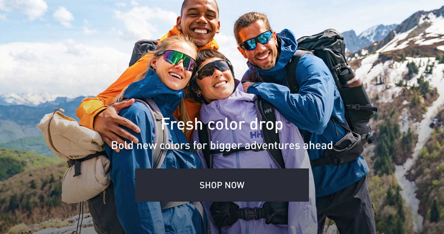 Fresh color drop - Bold new colors for bigger adventures ahead - shop now