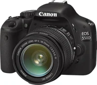 Canon EOS 550D + Kit fotocamera reflex EF-S 18-55 mm 18,7 MP CMOS 5184 x 3456 pixel Nero