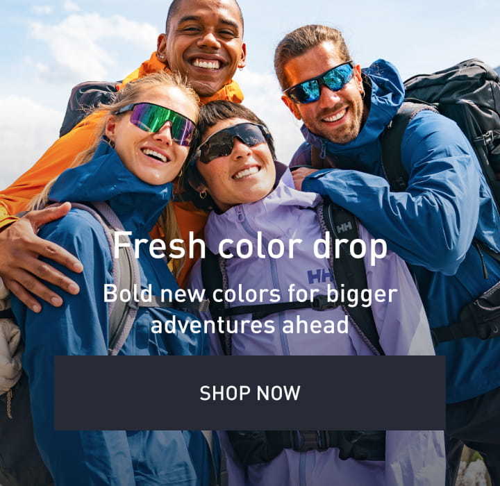 Fresh color drop - Bold new colors for bigger adventures ahead - shop now