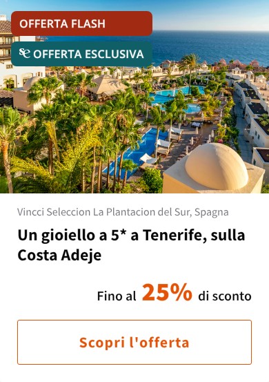 Un gioiello a 5* a Tenerife, sulla Costa Adeje