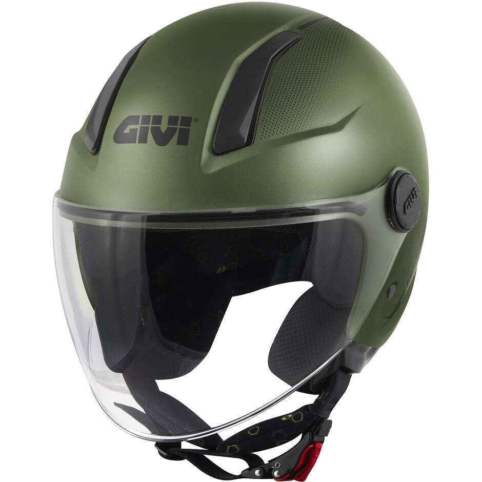 Casco Jet Givi 11.7F Verde Militare